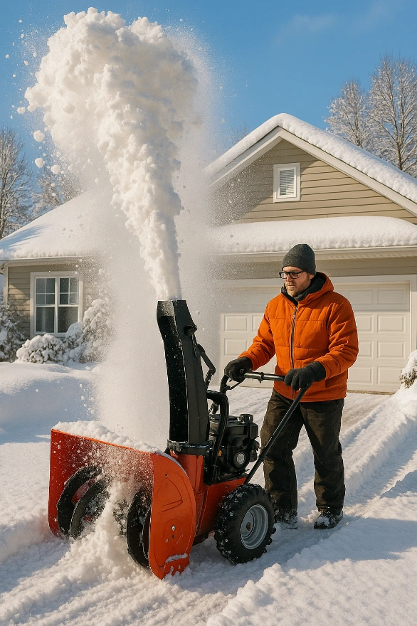 snow removal services in calgary - Leprechaun Lawns
