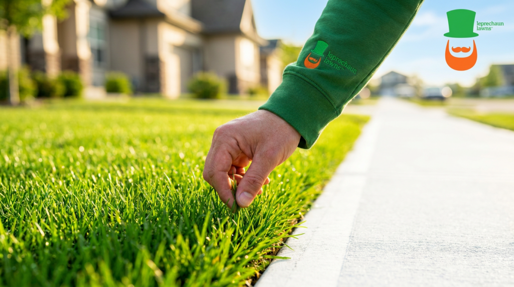 lush green lawn fertilization calgary
