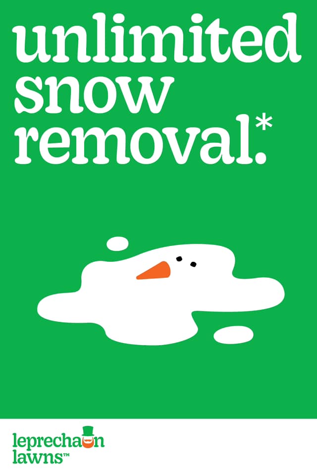 leprechaun lawns snow removal calgary